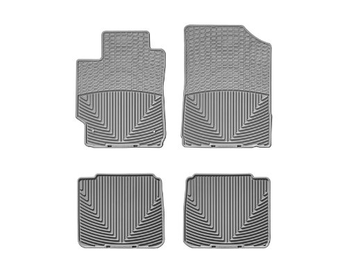 WeatherTech All-Weather Floor Mats for Toyota Camry - 1st & 2nd Row (Grey)
