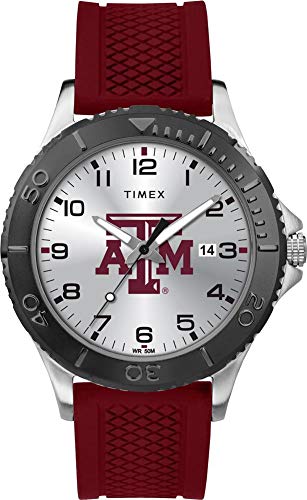 Image of Timex Tribute Men's Collegiate Gamer 42mm Watch - Georgia Bulldogs with Black Silicone Strap