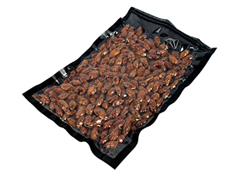 Vacmaster Chamber Machine Pouches, Heavy Duty Pre-Cut Chamber Vacuum Sealer Bags, 3 Mil Black And Clear, Bpa Free, 250 Chamber Vacuum Sealer Bags Per Case (6" X 10") #TOP4