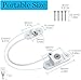 eSynic 10 Pack Durable Window Restrictors Lock Upvc Window Restrictor [Aluminium Metal&Stainless Steel Materials]7.28Inch Wire Long Window Safety Locks Anti-Theft Window Locks for HOME Factory Safety