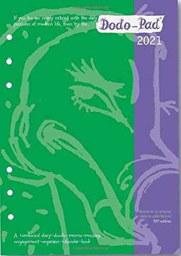 Dodo Pad Filofax-Compatible 2021 A5 Refill Diary - Week to View Calendar Year: A Combined Family Diary-Doodle-Message-Engagement-Organiser with room for up to 5 people's appointments/activities