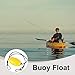 Xoeryoy 2Pcs Buoy Float with 37.4