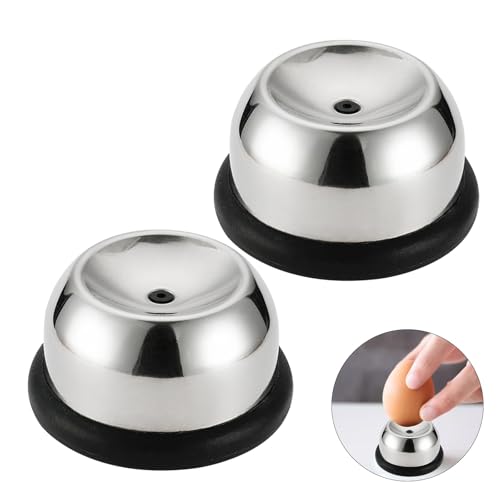 Eierstecher 2 PCS Eierpiekser aus Edelstahl für Gekochte Eier Edelstahl Eierpicker Eierlocher Eierstecher für rohe Eier Ei Bohrer Werkzeug für Rohe Weich Hart Gekochtes