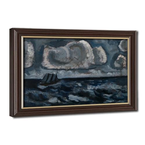 Toile bateau trois mâts Marsden Hartley impression haute définition