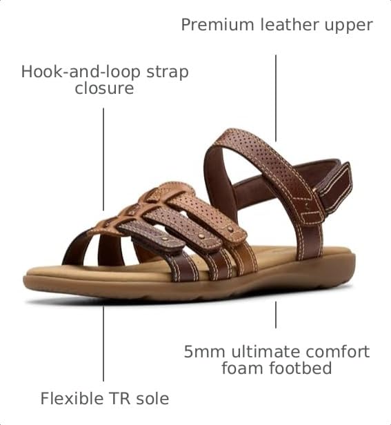 Image of Clarks Women's Elizabelle Kay | Casual Sandals