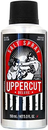 UPPERCUT DELUXE Salt Spray 5 fl oz, Texturizing Sea Salt Hair Spray, Lightweight Natural Finish, Light Hold for Volume & Texture, Pre-Styler for Blow Dry, Non-Aerosol Pump Spray, Citrus Wood Scent