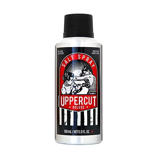 Uppercut Deluxe Sea Salt Spray for Men, Leichtes und Natürliches Salzspray für Herren, zur Anwendung auf Nasses oder Trockenes Haar, Meersalzspray für Männerhaare, 150ml