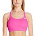 Skechers Active Women's Checkered Texture Seamless Bra, Pink Glow, Large