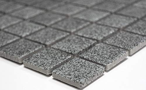 MOS18-0208-R10_f - Azulejos antideslizantes para taza de ducha, color gris