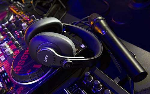 AKG Pro Audio K371 Wired Over-Ear, Closed-Back, Foldable Professional Recording Studio Headphones, Studio Monitor Mixing, Podcast, DJ Stereo Headsets, Black by AKG - Image 2