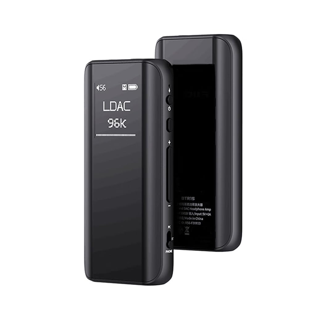Amplificatore per Cuffie Bluetooth 5.1 USB AMP Hi-RES Amplificatore per Cuffie 2* ES9219MQ DSD256 LDAC/Uscita 3.5/4.4mm Supporta LDAC/HD/MQA per Smartphone/PC/Audio Auto/Casa