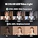 ZHIYUN CINEPEER CX100 100W LED Video Light with Built-in 4500mAh Battery,Bi-Color COB Continuous Output Lighting 2700K-6500K for Filmmaking/Live Streaming/Videography/Studio Photography