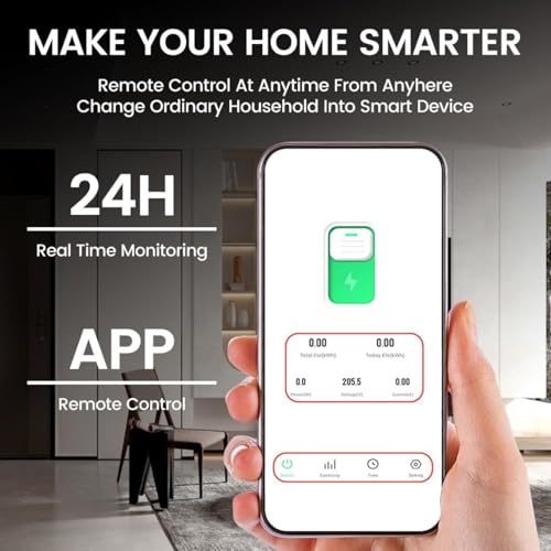 Image of Blackt Electrotech BT74NVF 63A Wi-Fi Circuit Breaker with Over-Voltage, Current Protection & Energy Metering Remote Control, Timer, & Power Monitoring | Smart Life, Alexa (Without Display)