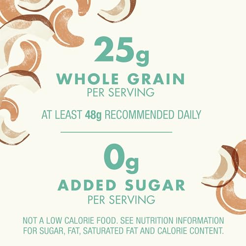 Cascadian Farm Organic Granola with No Added Sugar, Coconut Cashew Cereal, Resealable Pouch, 11 oz.