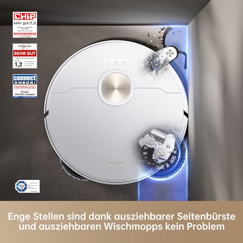 Dreame X40 Ultra Complete – 12.000 Pa, 70 °C Heißwasser & MopExtend – Bild 2
