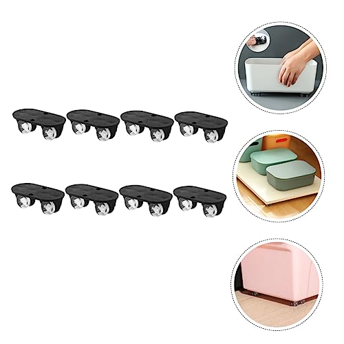 CHILDWEET 8 Pçs Carrinho Mini Acessórios Rodízios De Armazenamento Doméstico Eletrodomésticos Caixa