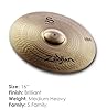 Zildjian S Family Series - 16 Inch Rock Crash Cymbal ,Multi Colour #1