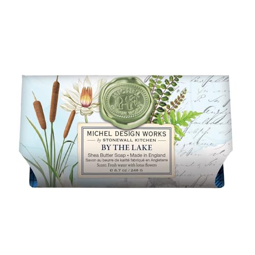 Image of Michel Design Works Large Bath Soap Bar, By the Lake