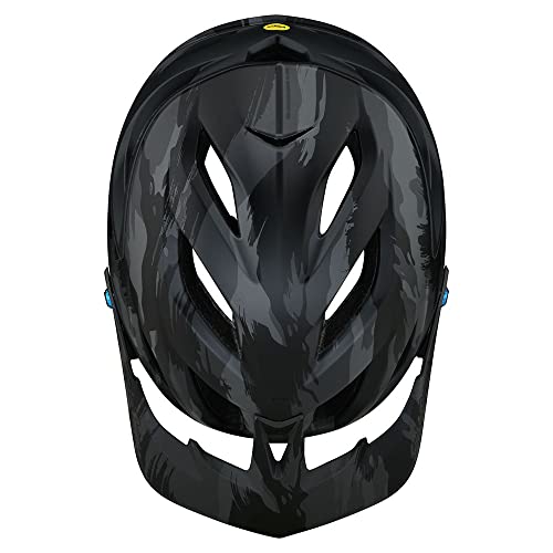 Troy Lee Designs A3 Adult Mountain Bike Helmet Mips Epp Eps Premium Lightweight 16 Vents 3-Way Adjustable Detachable Visor All Mountain Enduro Gravel Trail Bmx Off-Road Mtb - Brushed Camo Blue, Xs/Sm #TOP3
