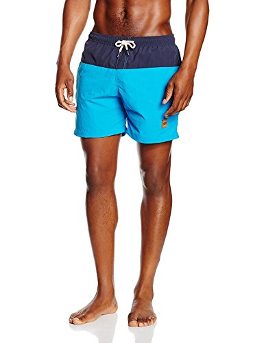 Urban Classics Block Swim Shorts, Pantaloncini da