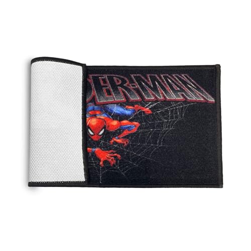 Image of Sassoon Spiderman Anti Skid Digital Printed Doormat for Kids (Size - 38 x 58 cm, Pack of 1)