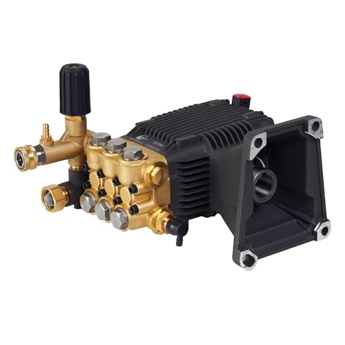 Canpump CF 3647 G: 3600 psi @ 4.7 US gpm Pressure Washer Pump with External Unloader (Easily Replaceable), 1-inch Gas Shaft, Horizontal Replacement Triplex Pump