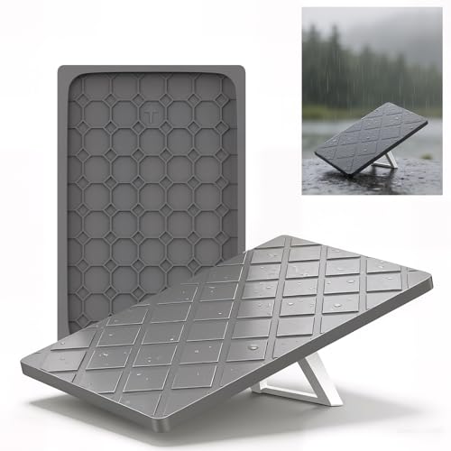 GABTRUK Starlink Gen 3 Protective Cover, Silicone Satellite Dish Protector for Starlink Standard, Waterproof Hail & Impact Resistant Shield for Roof RV Outdoor Use