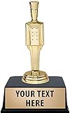 Chef Trophies with Custom Engraving, 6' Personalized Cooking Chef Award Trophy On Black Base 1 Pack...