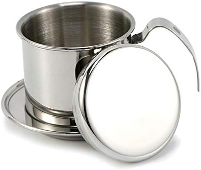 Stainless Steel Vietnamese Coffee Filter Set Coffee Maker Drip Dripper