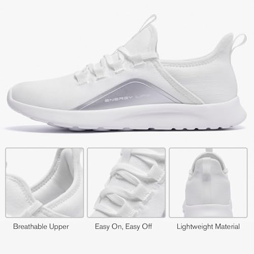Image of ALEADER Women's Energycloud Lightweight Slip On Walking Running Shoes
