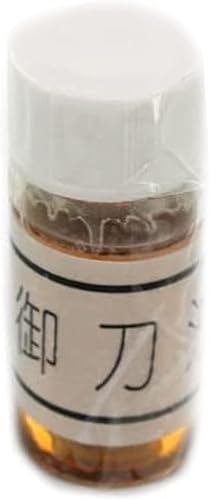 Miniatura 3 de Samurai Sword Katana Kit de limpieza y kit de afilado de cuchillos, incluye aceite de Choji, punzón y martillo de latón, Uchiko, papel de arroz,