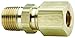 Dixon 1/2" x 1/4" Brass Male Connector Compression Fitting (68C-0804)