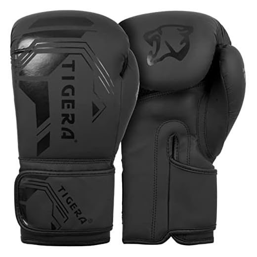 Tigera Boxhandschuhe für Männer & Frauen Training Pro Punching Heavy Bag Mitts MMA Muay Thai Sparring Kickboxhandschuhe (10oz)