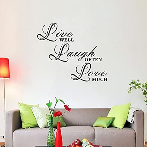Live Laugh Love Wall Stickers by AnFigure Cover