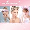 TDHDIKE Stocking Stuffers For Women Teen Girls Spa Headband Bow Facial Makeup Headband(9 Pcs) Soft Headband for Shower Washing Face Nice Gifts for Women Girls.