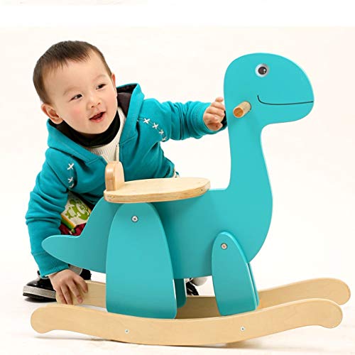Schaukelpferd QIQIDEDIAN Dinosaurier Spielzeugs einfaches montierendes Trojaner-Kindergeschenk des Babys – Bild 4