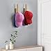 Wall Decor Farmhouse - 4 Packs Hat Hangers - Hat Organizer Hook Wooden Baseball Cap Hat Holder for Wall Closet Door Bedroom Organization