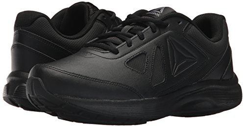 Reebok Men's Walk Ultra 6 Dmx Max Sneaker, Black/Alloy-Wide E, 9 4E Us #TOP6