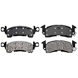 ACDelco 17D52M Professional Semi-Metallic Front Disc Brake Pad Set