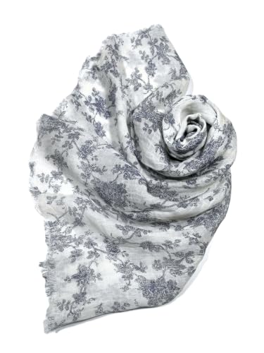 Image of Shanlin Unisex Natural Color 100% Linen Scarves for Men and Women