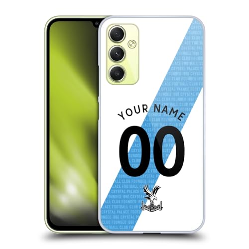 Coque Samsung Galaxy A34 5G Foot Crystal Palace FC Maillot Personnalisé Dur
