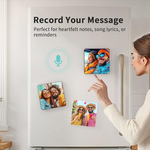Imanes decorativos para nevera con música, pack x6 miniatura 4