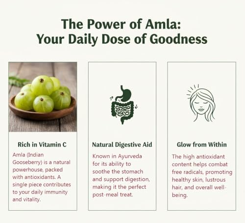 Image of CACTUS SPICES | STEAMED MURABBA | DRY Amla /Awala Murabba | Only 10% Sugar Used | 50-60 Pieces | No Preservative | (AMLA)