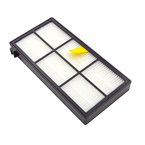DerBlue Replacement Parts for iRobot Roomba 800 and 900 Series Vacuums, with 5 Pcs Hepa Filter, 5 Pcs 3-ArmedSide Brush, 2 Set Tangle-Free Debris Rollers - Thumbnail 2