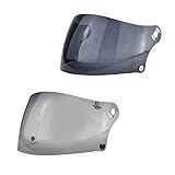 ViPER F656 REPLACEMENT VISOR For All F656 Vintage Classic Helmet - Smoked Magnet For Large and Extra Large Helmets