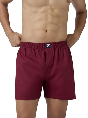 Image of XYXX Men's Remix Regular Fit Cotton Printed Boxer with Dual Pocket & No Marks Waistband (Pack of 2)