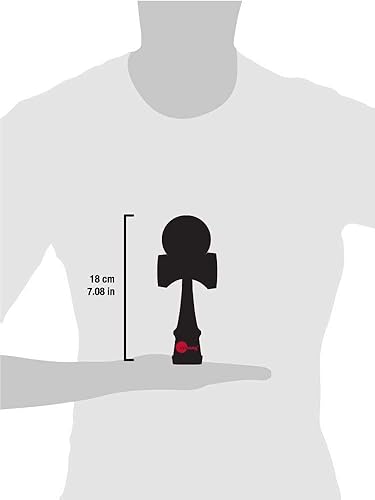 Miniatura 5 de Kendama USA Kaizen - Pintura de seda con forma de Kendamas Nova, color blanco y negro