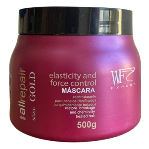 Creme Máscara Hidratação para Cabelos Com Química, Progressiva e Alisamento All Repair WF 500g