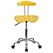 Flash Furniture Swivel Task Chair | Adjustable Swivel Chair for Desk and Office with Tractor Seat
