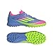 adidas, Unisex, F50 League Turf Soccer Cleats, Blue Fusion/Lucid Lemon/Lucid Pink, Mens 7.5, Womens 8.5, Medium